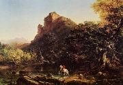 Thomas Cole Mountain Ford France oil painting artist